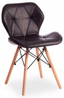 Стул STUTTGART (mod. 74) экокожа/дерево береза/металл, 50 х 47 х 73 см, серый 22 (поставляется по 4 шт). Фото №1