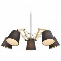 Подвесная люстра Arte Lamp Pinocchio A5700LM-5BK. Фото №1