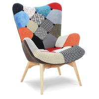 Кресло Contour DС-917(P) patchwork-лоскутный микс Кресло Contour DС-917(P) patchwork-лоскутный микс. Фото №1