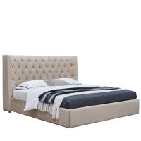 Кровать 1726 BEIGE бежевая. Фото №1