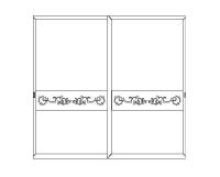 Шкаф-купе для одежды Соната ММ-283-01/02Р-1