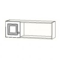 Полка навесная с дверкой АЙС