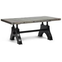 Стол Secret De Maison обеденный раздвижной Chevalet (mod. 4290-30) (серый/черный)