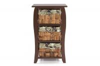 Тумба Bel 3 PE-11 с 3-мя корзинами. Фото №1