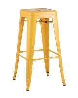 Стул барный TOLIX желтый глянцевый. Фото №1