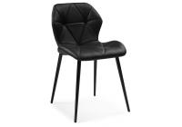 Стул Вальд экокожа черный / черный глянец Стул Вальд экокожа черный / черный глянец