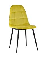 Стул Тейлор велюр желтый. Фото №1