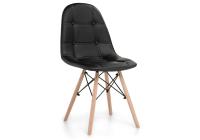 Стул деревянный Kvadro black фото Стул деревянный Kvadro black