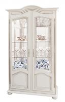 Шкаф с витриной Давиль ММ-126-62 стекло декор Шкаф с витриной Давиль ММ-126-62 стекло декор