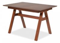 Стол раскладной Ricco (Рикко) основание бук, столешница мдф, 80x120+40x75см, Коричневый