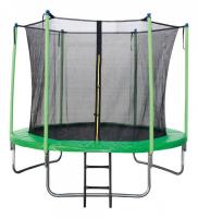 Батут AL-in244 2440 мм, зеленый, черный. Фото №1