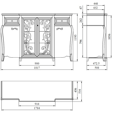 Тумба Тэсоро ГМ 6366. Фото №4