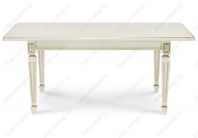 Стол деревянный Шанталь слоновая кость / золото. Фото №3
