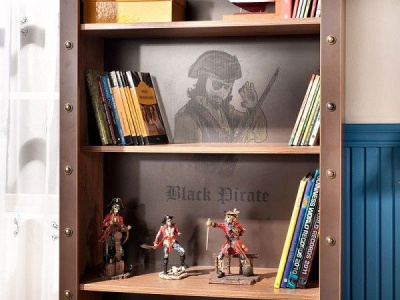 Детский стеллаж Cilek Black Pirate 20.13.1501.00. Фото