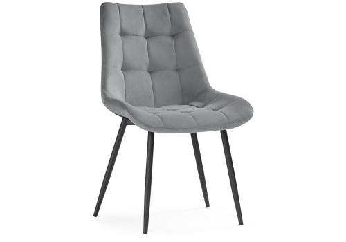 Стул Sidra gray / black. Фото №1