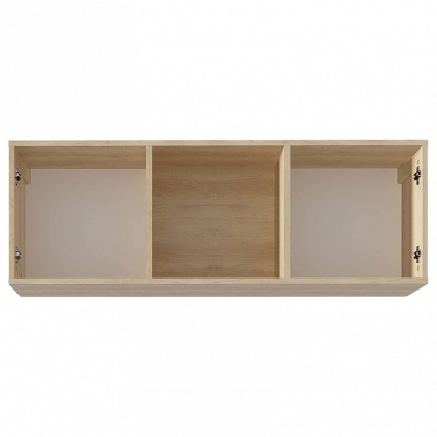 Киото СТЛ.339.04 Полка навесная Дуб небраска/Бетон тёмный фото Киото СТЛ.339.04 Полка навесная Дуб небраска/Бетон тёмный. Фото №2