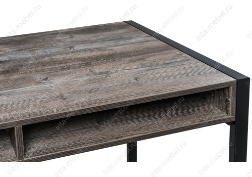 Стол Маньяра дуб рошелье / черный матовый. Фото №6