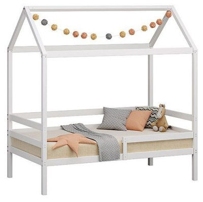 Кровать-домик Polini Kids Simple, белый. Фото №5