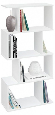 Стеллаж Polini Home Smart, белый. Фото №3