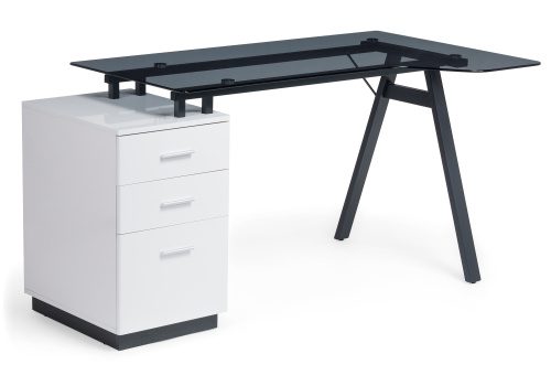 Стол Torvi white / black. Фото №1