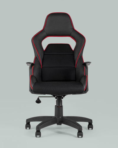 Кресло игровое TopChairs Meteor черное. Фото №5