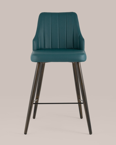 Стул полубарный Коналл экокожа темно-синий. Фото №5