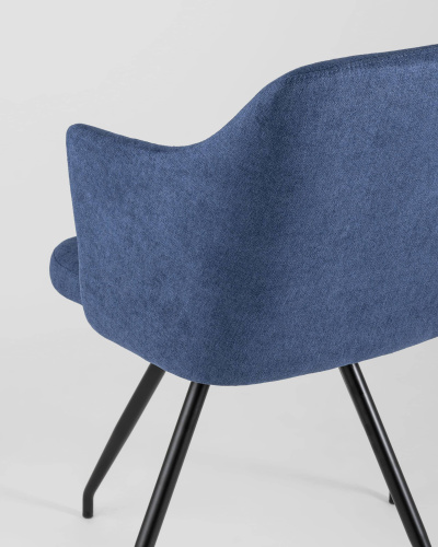 Стул Слинг вращающийся синий. Фото №8