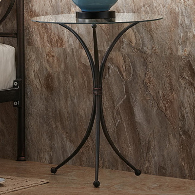 Тумба прикроватная ESF TDFN007-S TD03  черная с медным. Фото №3