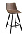 Полубарный стул 8307А-6 Brown (коричневый)