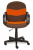 Компьютерное кресло BAGGI ткань, Коричневый/оранжевый, ЗМ7/С23. Фото №2