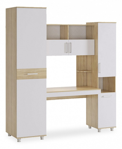 Комплекс Миллениум 2 дуб сонома/белый. Фото №1