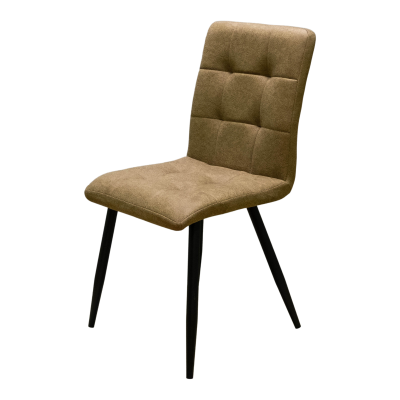 Стул Доби (Каркас (муар черный) тк. коллекции Safari коричневый 021). Фото