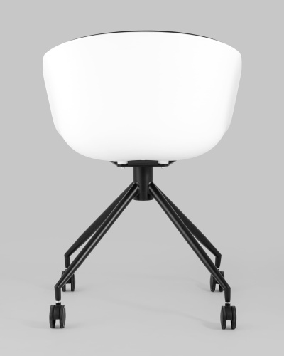 Кресло офисное LIBRA экокожа белый. Фото №6