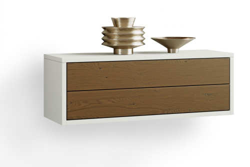 Консоль NORA 3002.7 Blanco mate/Cedro. Фото №1