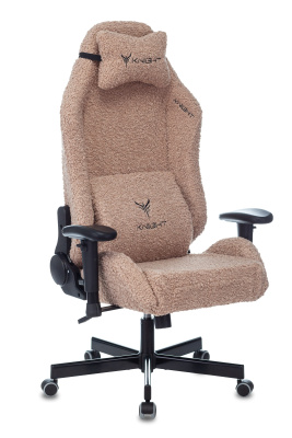 Кресло игровое Knight T1 коралловый экомех с подголов. крестовина металл. Фото №2