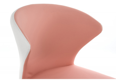 Стул Darcy white / pink. Фото