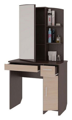 Виктория-2 Трюмо Дуб млечный/венге фото Виктория-2 Трюмо Дуб млечный/венге. Фото №2