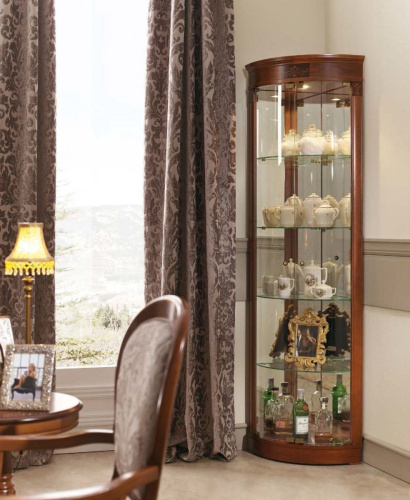 Угловая витрина 878.001. Фото №1