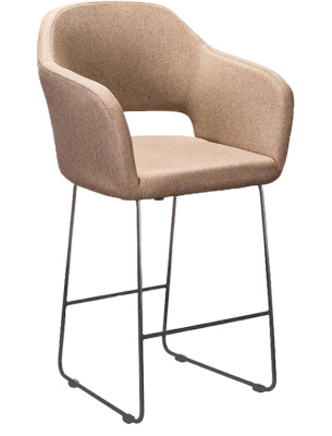 Кресло полубар Oscar Браун/Линк. Фото №2