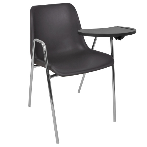 Стул Vicenza-4 высокие ножки с подлокотниками хром + столик TLT. Фото №9