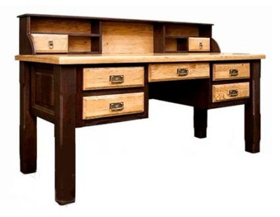 Стол письменный Марсель-039 ВМФ-6019. Фото