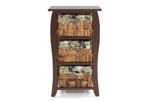 Тумба Bel 3 PE-11 с 3-мя корзинами. Фото №1