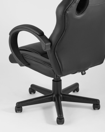 Кресло игровое TopChairs Renegade черное. Фото №10