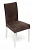 Стул с мягким сиденьем и спинкой Linea (Линеа) (Коричневый "Антик")