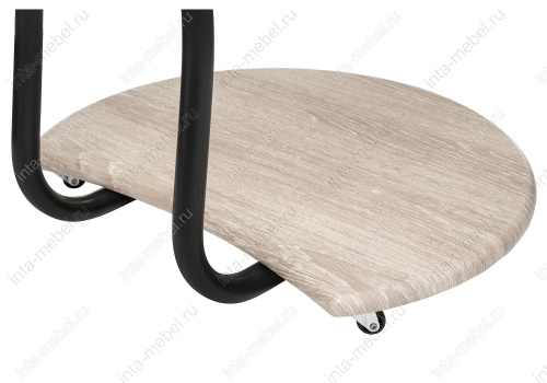 Журнальный стол Андромеда черный матовый / филадельфия грей. Фото №4