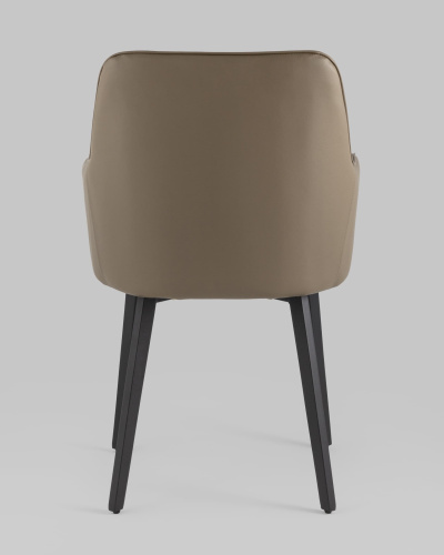 Стул Прайм экокожа коричневая. Фото №6