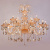 Подвесная люстра Eurosvet Albertina 124/10+5 Strotskis. Фото №1