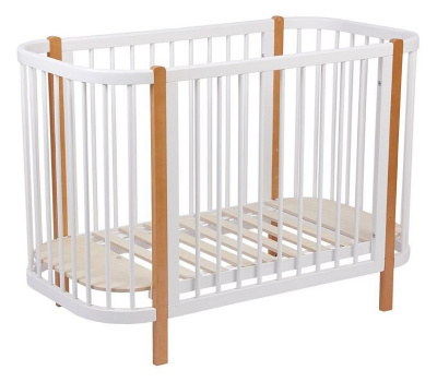 Кроватка Polini kids Simple 350, белый фото Кроватка Polini kids Simple 350, белый. Фото №4