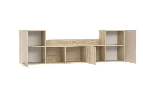 Акварель НМ 011.39-02 М Полка Капучино, Дуб Сонома. Фото №2