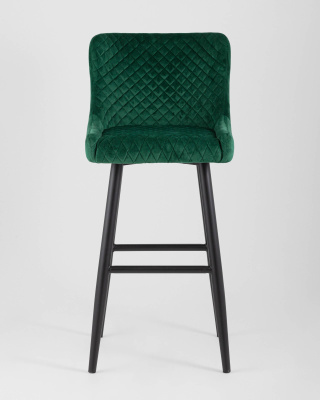 Стул барный Ститч велюр изумрудный. Фото №5